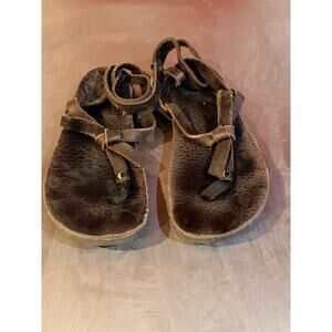 Luna Sandals Mono Chocolate Huaraches – Men’s 9 / Women’s 11, Gently Worn